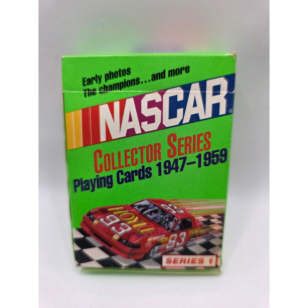 Vintage NASCAR Collector Series Playing Cards 1947-1959 Series 1 Hoyle 1991